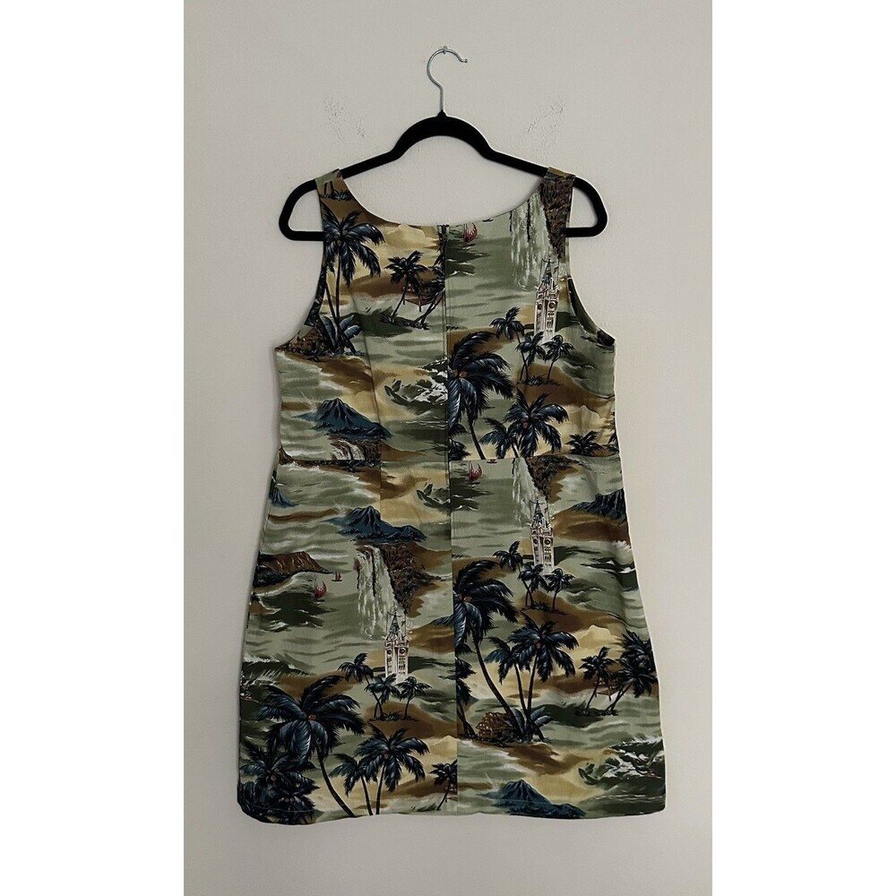 Vintage 90’sHilo Hattie Hawaiian Dress Size 20 A-Line Cotton Scenic Print Hawaii - Picture 5 of 15
